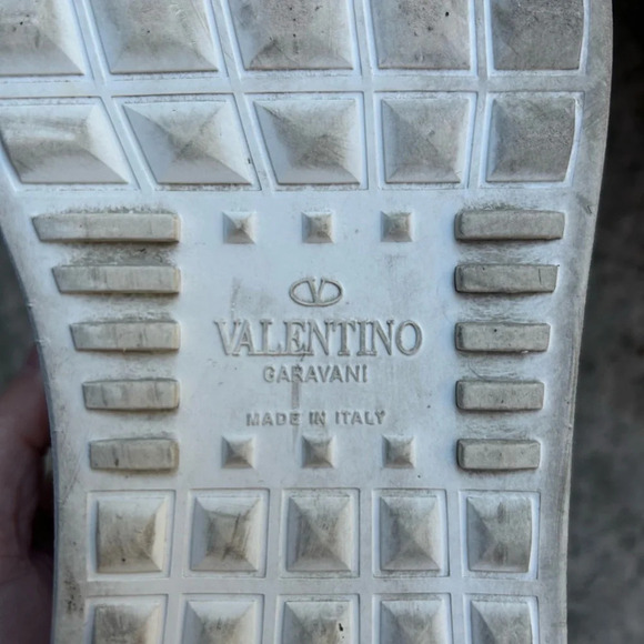 Valentino Garavani Open Rockstud low-top sneakers, size 41 - Picture 11 of 14